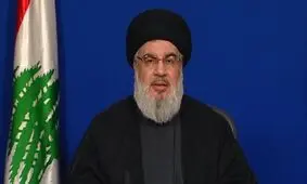 سید حسن نصرالله: تا زمانی که این انسان مجنون، کاخ سفید را تحویل دهد، همه باید مراقب باشیم