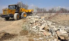 تخریب ویلای غیرقانونی ۲۰ میلیارد تومانی بعد از ۵ سال پیگیری در شمیرانات/ ویدئو