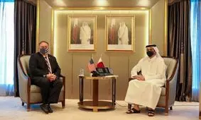 گفتگوی پامپئو و وزیر خارجه قطر درباره بحران شورای همکاری خلیج فارس