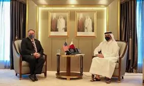 گفتگوی پامپئو و وزیر خارجه قطر درباره بحران شورای همکاری خلیج فارس