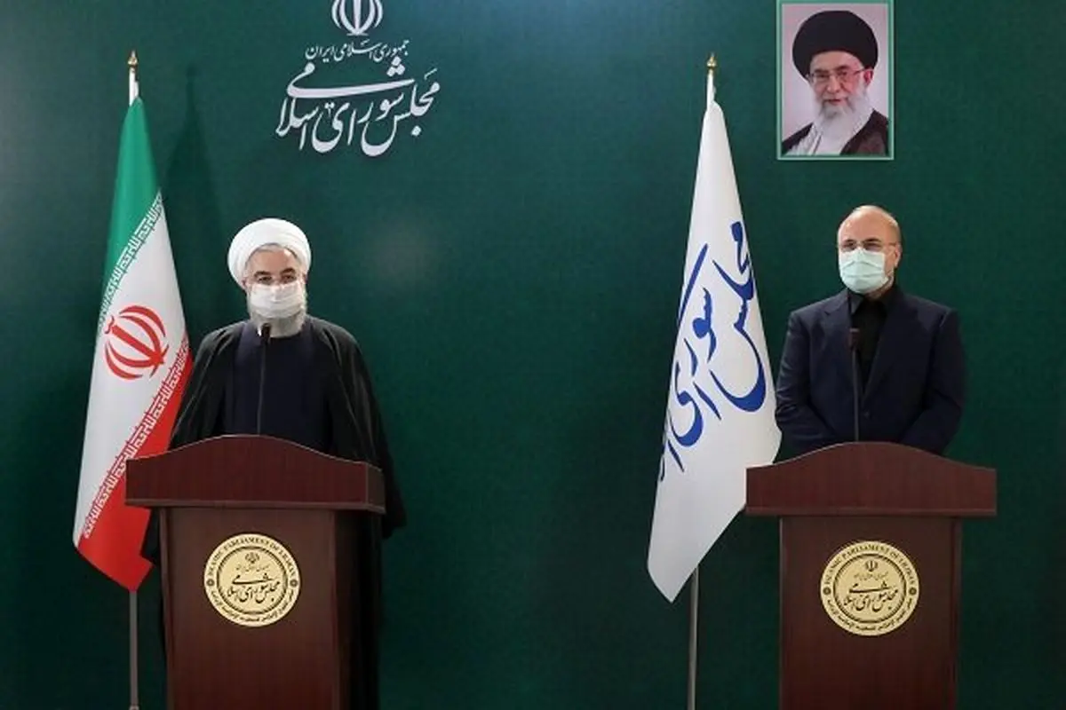 تصویر نامه روحانی به قالیباف/ جزئیات اصلاح بودجه ۱۴۰۰