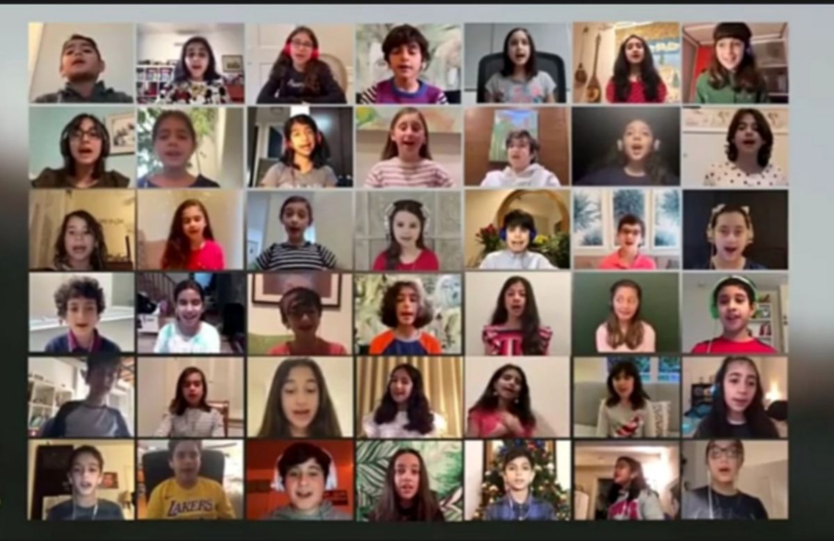 آواز یک‌صدای کودکان به یاد استاد شجریان/ همراه شو عزیز/ ویدئو