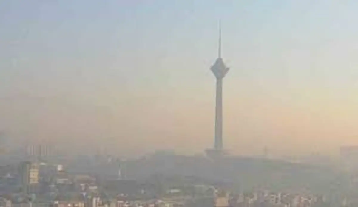 کیفیت هوای تهران قرمز شد