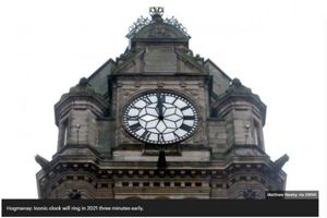 فرار از سال ۲۰۲۰؛ امسال ساعت مشهور اسکاتلند برای نخستین بار به عقب کشیده نخواهد شد