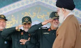 پوستر معنادار سایت رهبر انقلاب درباره سردار سلیمانی