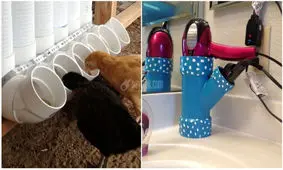 با لوله پی وی سی چه چیزی بسازیم؟