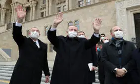 انرژی خود را روی آتش‌زدن پرچم آمریکا گذاشتیم؛ اردوغان دندان تیز کرد