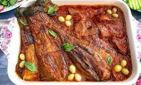 طرز تهیه خورش بادمجان مجلسی