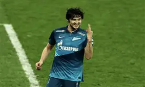 حضور آزمون در جمع ۲۰ گلزن برتر تاریخ لیگ برتر روسیه