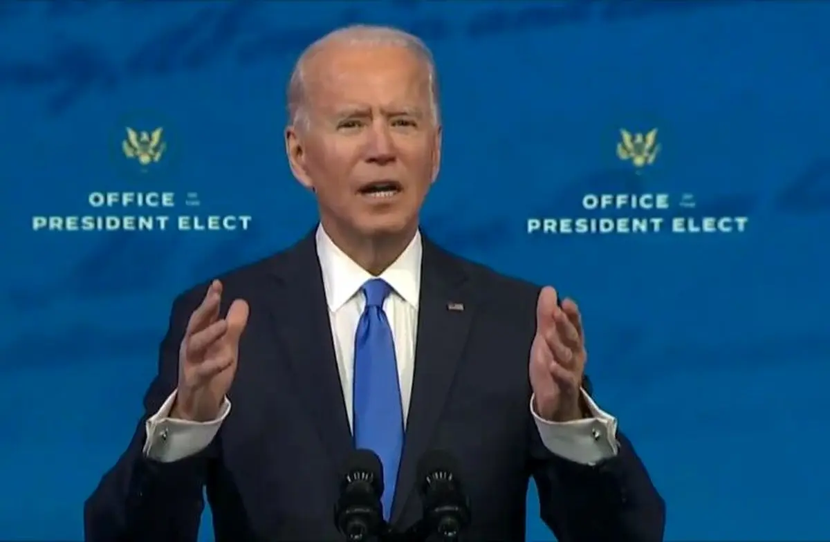 بایدن: دموکراسی پیروز شد