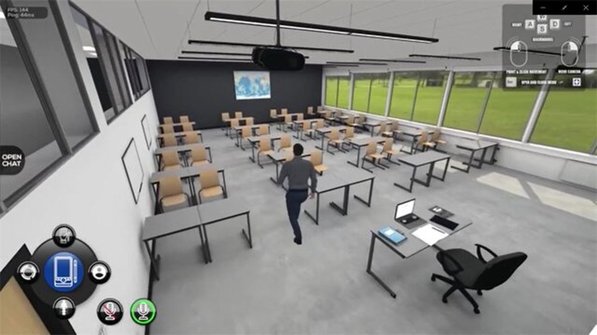 ابداع مدرسه مجازی ۳بعدی با امکان تعامل دانش آموز و معلم از طریق آواتار