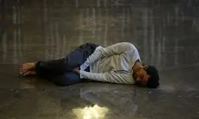 جالب‌ترین مجسمه این روزهای تالار وحدت/ عکس