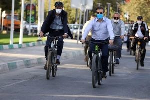 توسعه دوچرخه سواری در خیابان های قم جدی است