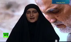 زینب سلیمانی: ترامپ دستور داد پدرم ترور شود و بایدن از آن حمایت کرد/ آنها از یک سیاست پیروی می‌کنند