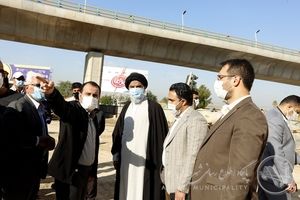بازدید نماینده ولی فقیه در خوزستان از پروژه های عمرانی شهرداری اهواز