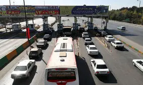 ترافیک در خروجی‌های مشهد پُرحجم است
