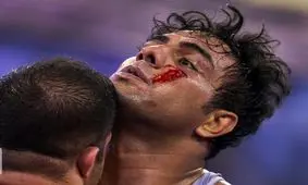 فینال خونین لیگ برتر کشتی فرنگی/ تصاویر‌