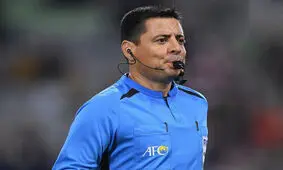 علیرضا فغانی بهترین داور سال آسیا از نگاه IFFHS/عکس