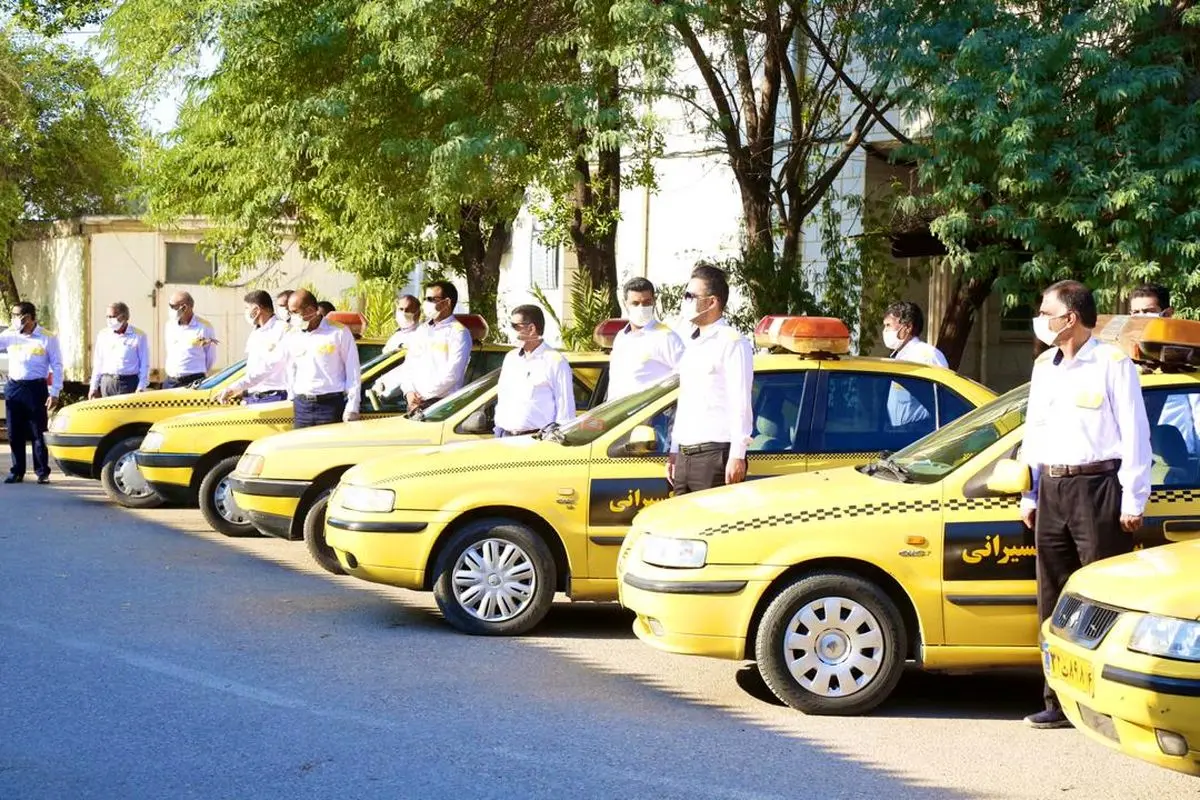 گزارش تصويري از تحول ساختاري در سازمان تاكسيراني اهواز