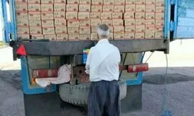 ۱۲۷ کیلوگرم تریاک جاساز شده در بار خرما کشف شد