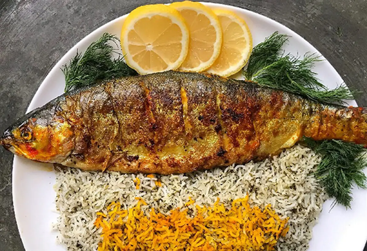 طرز تهیه ماهی کبابی