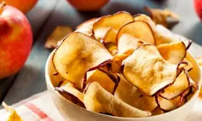 طرز تهیه چیپس سیب