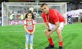 جشن تولد خاص کاپیتان پرسپولیس برای دخترش