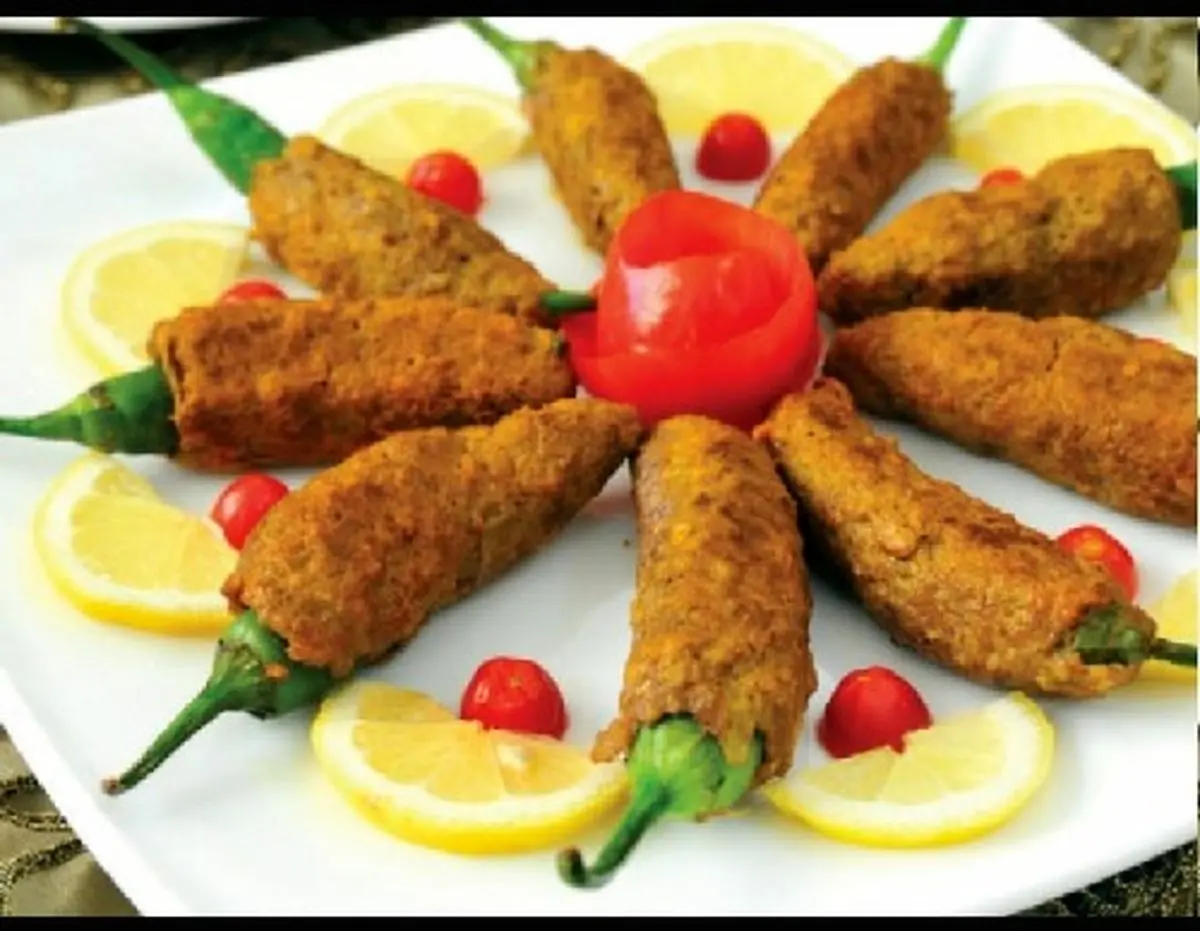 طرز تهیه كباب فلفلى