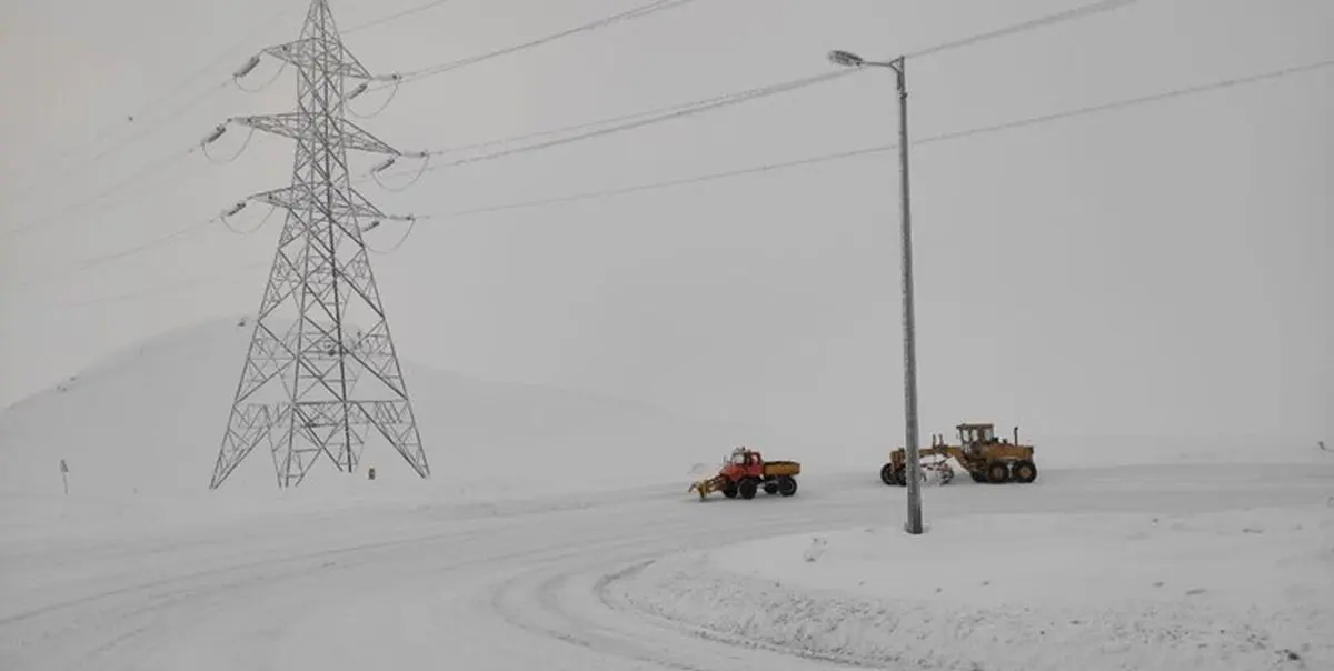 بارش ۴۰ سانتی‌متری برف در بخش چناررود چادگان