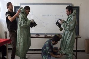تروریست‌ها برای انجام حمله شیمیایی به درعا آماده می‌شوند