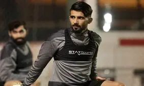 حضور بشار رسن در تمرینات قطر اس سی/ عکس
