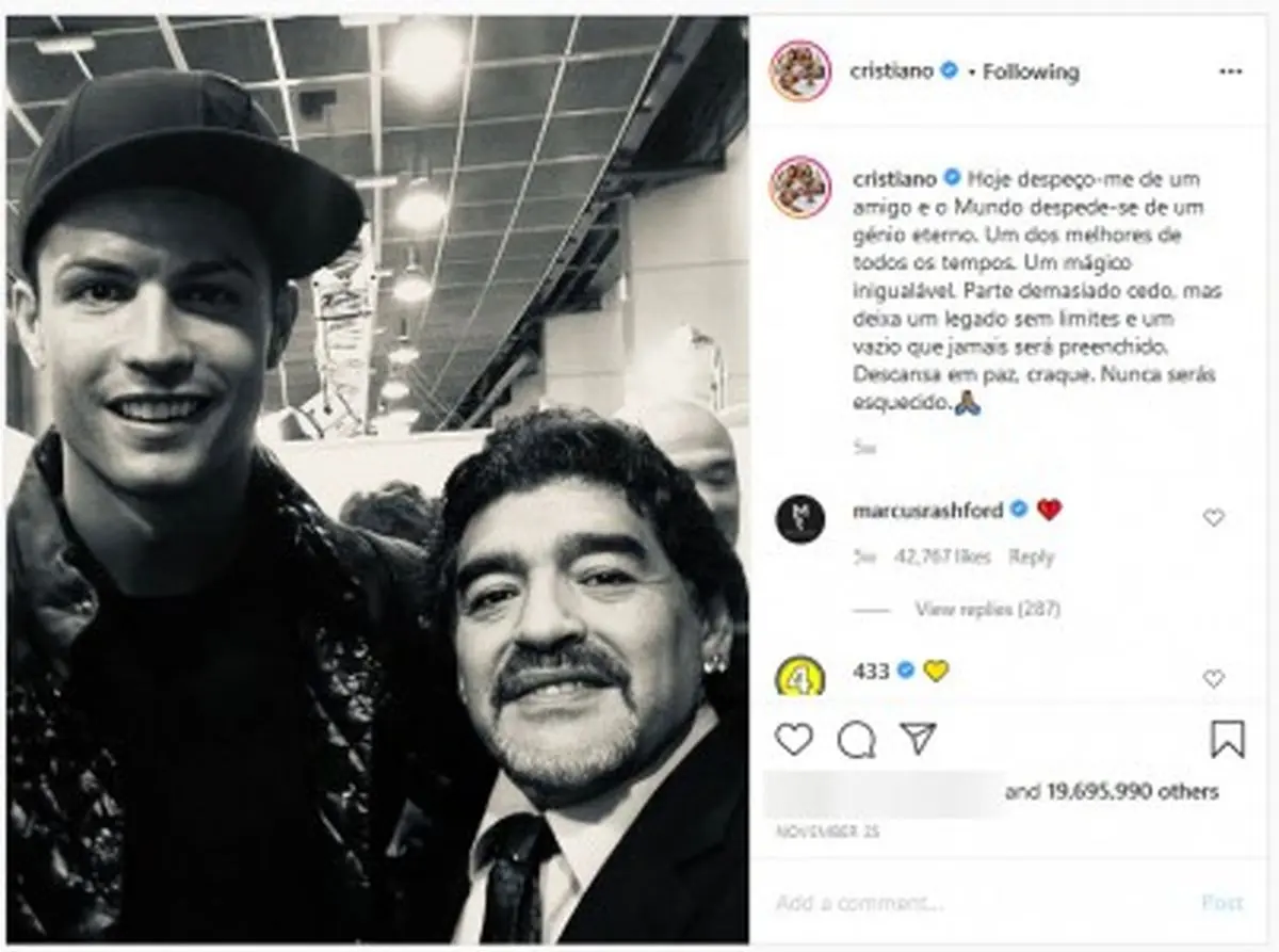 ده پستِ پرلایک اینستاگرامِ سلبریتی ها در سال 2020