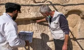 دور تازه مرمت نقش ‌برجسته‌های نقش‌رستم فارس آغاز شد