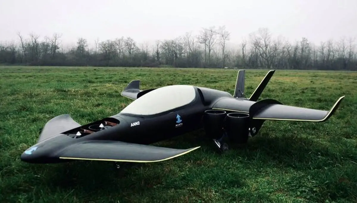 نخستین پرواز آزمایشی هوابرد هیبریدی عمودپرواز "مانتا"