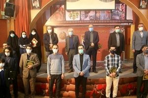 ۸ هنرمند منتخب جشنواره فیلم مقاومت استان قزوین تجلیل شدند