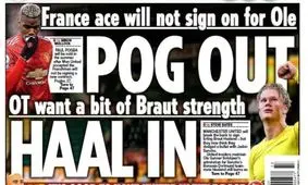 پوگبا می‌رود، هالند می‌آید