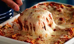 روش پخت لازانیای مدیترانه ای