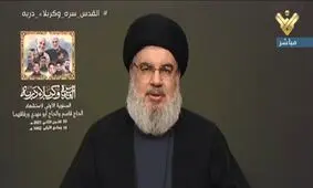 سید حسن نصرالله در سالگرد شهادت سردار سلیمانی چه گفت؟