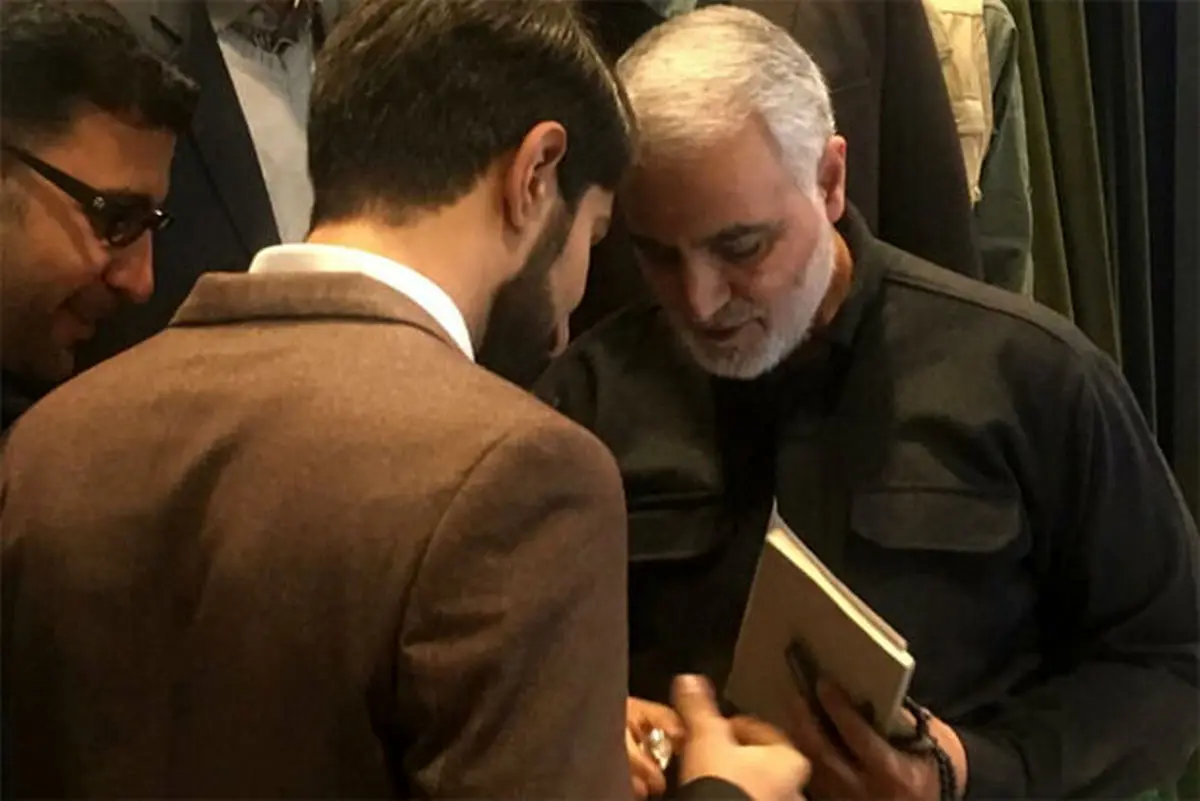 خواننده پاپی که از حاج قاسم انگشتر گرفت