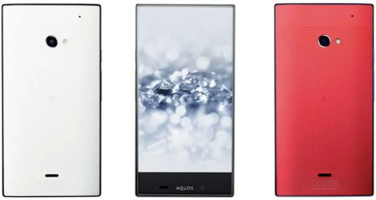 موبایل های جدید شارپ واقعا بدون حاشیه!/موبایل بازها بخوانند