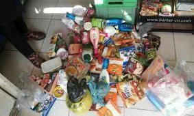 معدوم سازی ۲ تن خوراکی و نوشیدینی غیراستاندارد در قشم