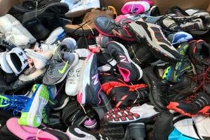 کشف کفش‌های قاچاق در محله جوادیه
