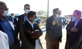 عملیات اجرایی چهار پروژه در بندر چابهار با حضور جهانگیری آغاز شد