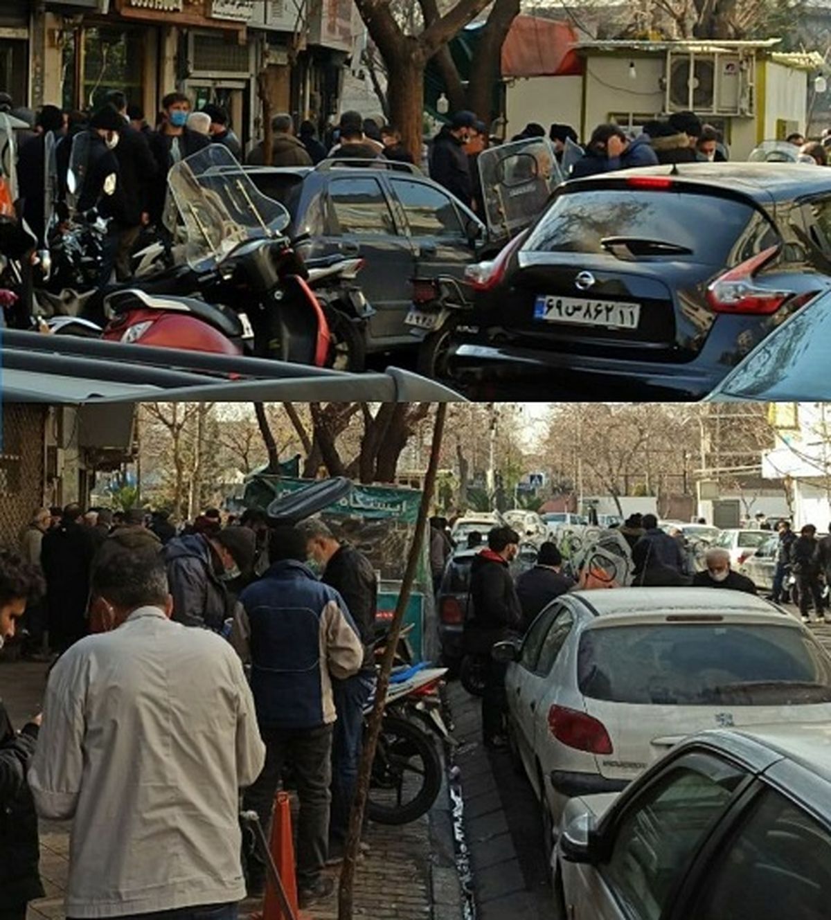 تجمع دلالها در چهارراه استانبول در پی کاهش شدید دلار/ سقوط دلار آغاز شد/ دلار زیر ۲۰ هزار تومان؟