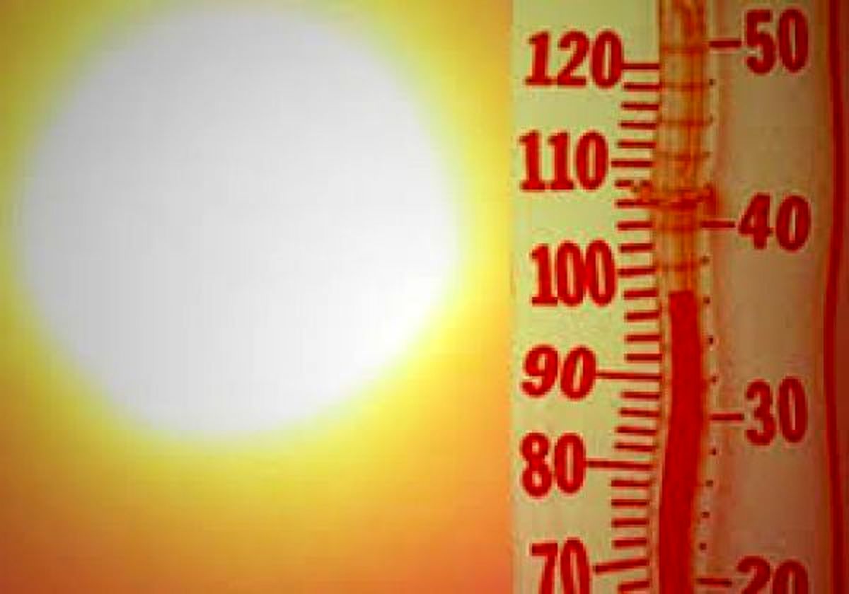 دمای استان خوزستان در سایه ۵۴ و در آفتاب ٦٥ درجه است