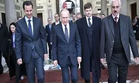 پوتین سفر غیرعلنی اش به دمشق را فاش کرد