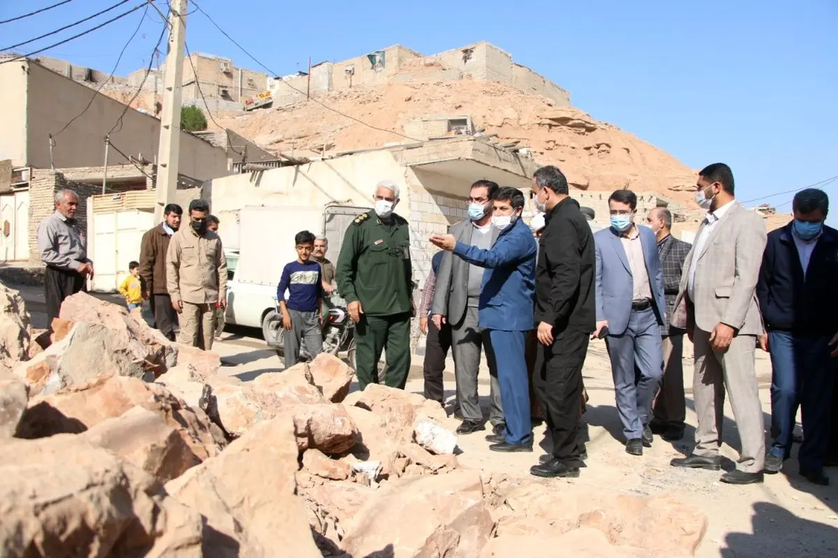 جابه‌جایی منازل پرخطر کوی شهید سلیمانی در اولویت است