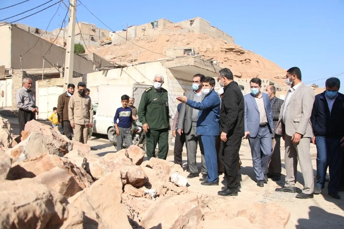 جابه‌جایی منازل پرخطر کوی شهید سلیمانی در اولویت است