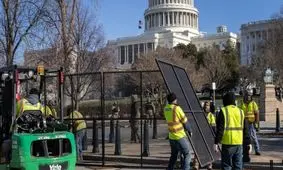 نگرانی از تکرار حادثه حمله به کنگره در روز ۲۰ ژانویه/ وزیر ارتش آمریکا: پلیس در حالت آماده‌باش کامل قرار گرفته و دورتادور کنگره فنس‌کشی می‌شود