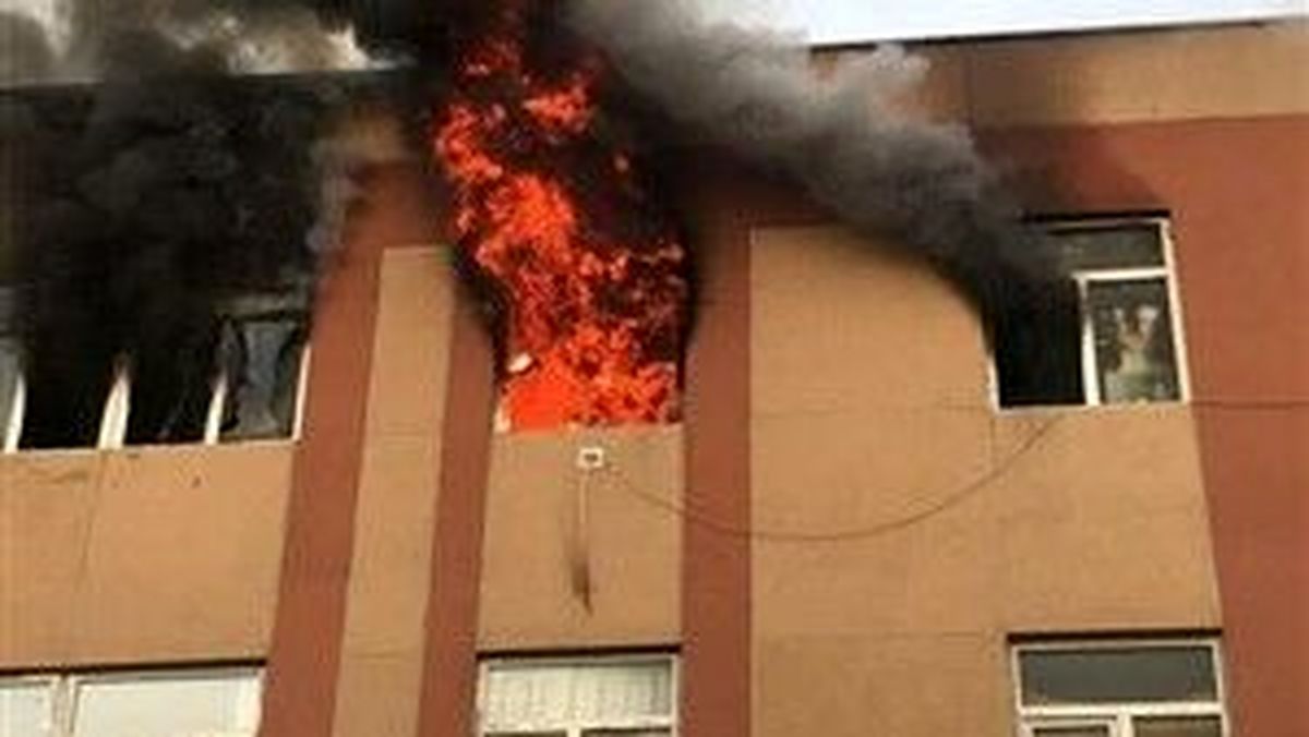 ۱۰ نوزاد در آتشسوزی بیمارستانی در هند جان باختند